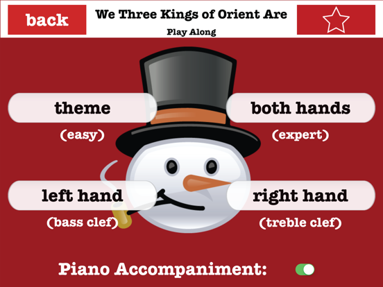 Christmas Piano with Songs iPad app afbeelding 3