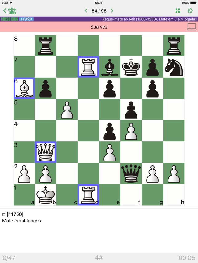 Respondendo os problemas do chess.com #3 