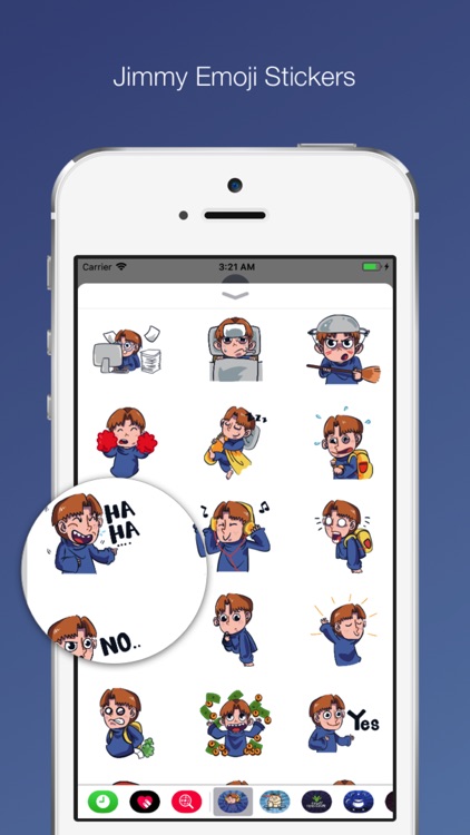 Jimmy Emoji Stickers