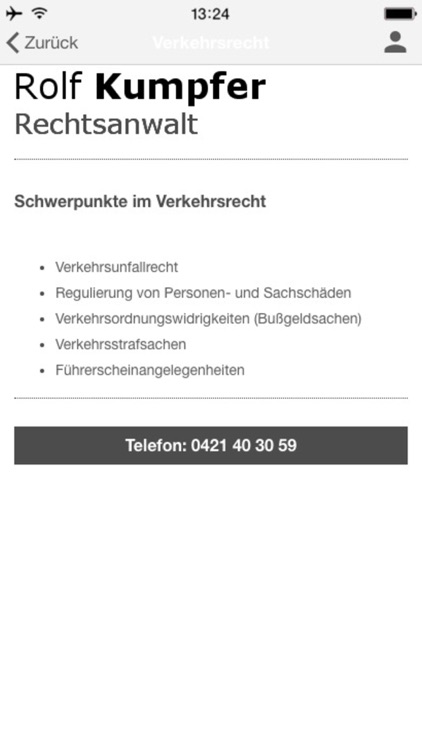 Rechtsanwalt Rolf Kumpfer