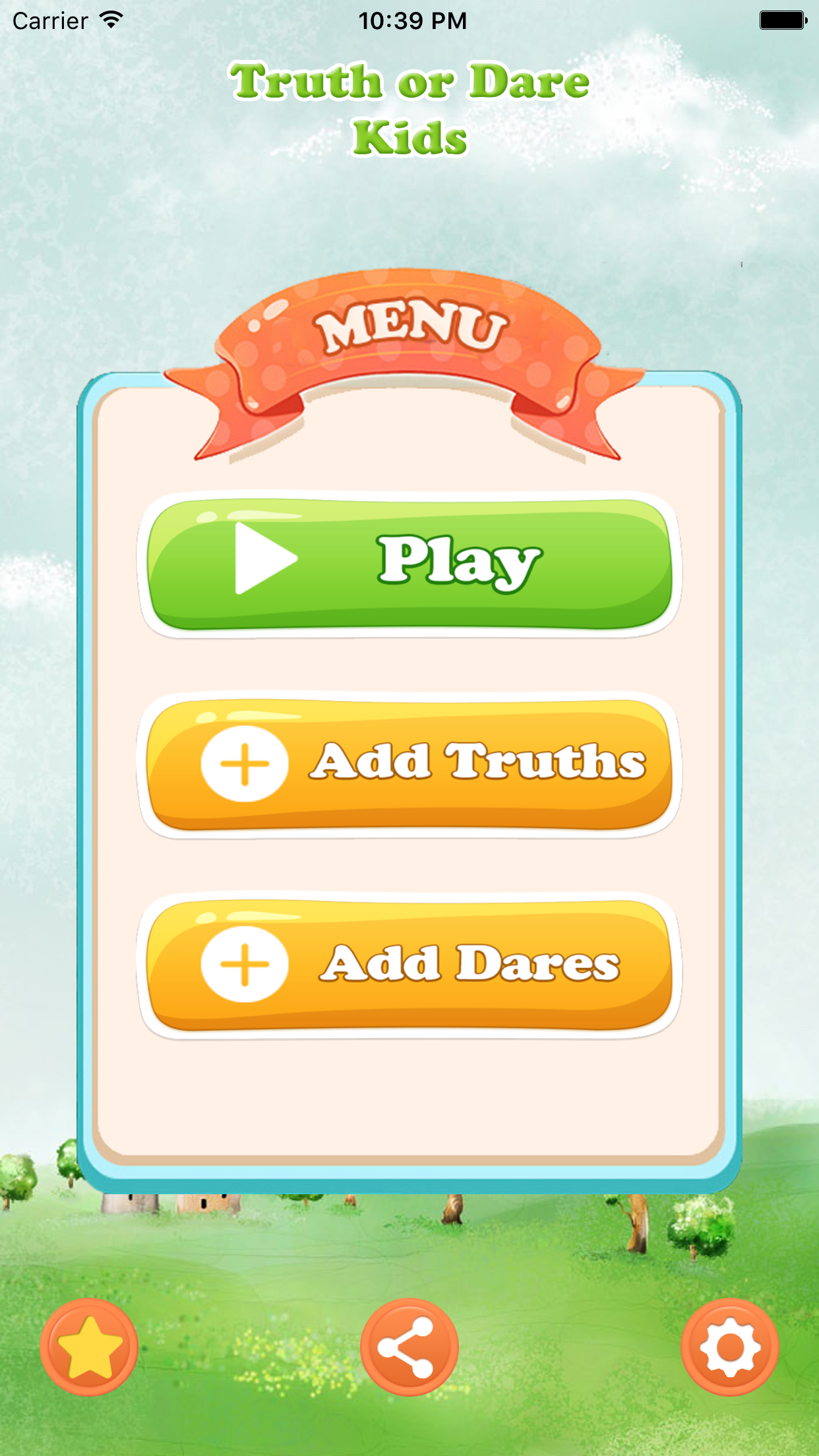 Truth Or Dare Kids Game