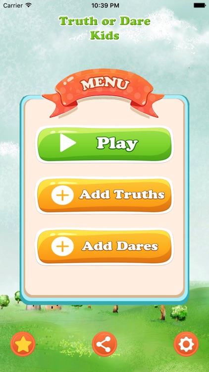 Truth Or Dare Kids Game