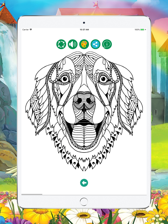 Coloring Book For Kids 4+ iPad screenshot 4 - Education app