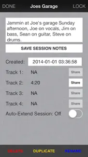 audiostar multitrack mixer iphone screenshot 3