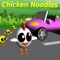 Icon Chicken Noodles cross the road