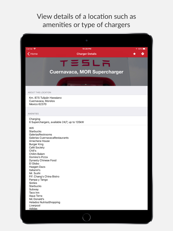 Screenshot #6 pour Supercharged for Tesla