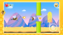 flying bee honey action game iphone screenshot 4