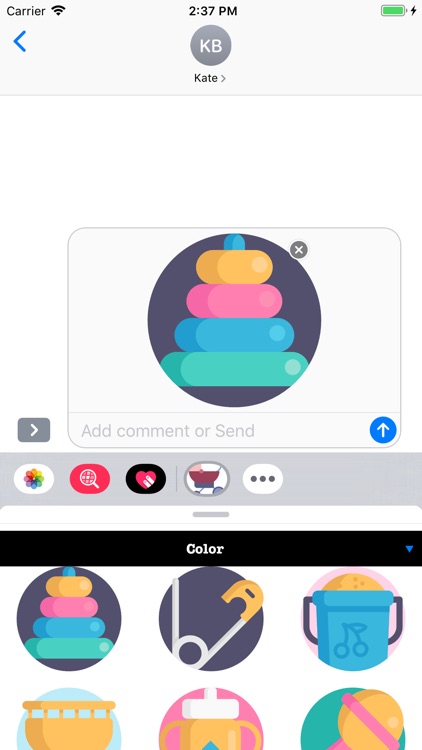 Infant Baby Stickers