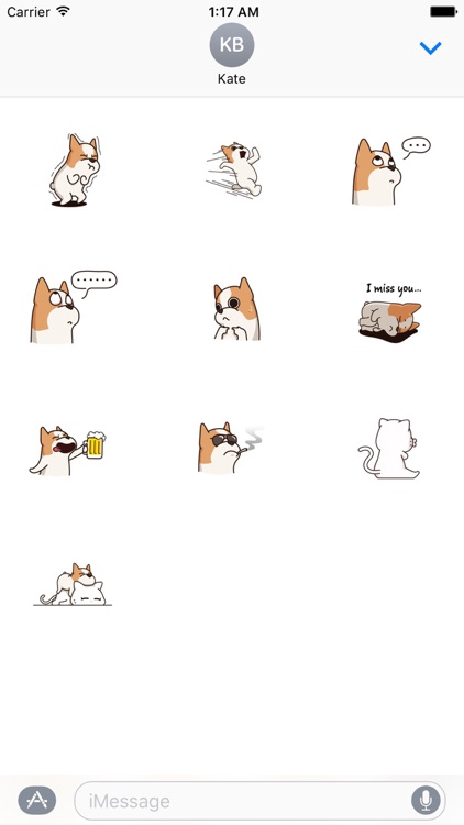 Dog and Cat Love Story Sticker