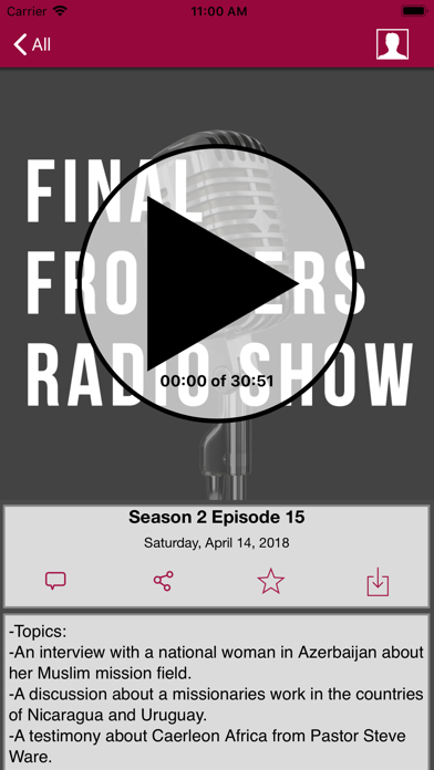 Final Frontiers Radio Show screenshot 3