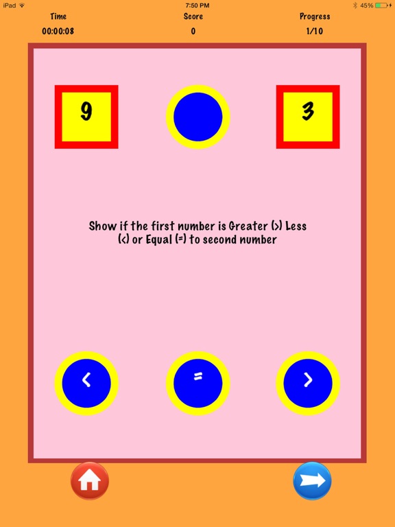 Number Math - Number sense iPad screenshot