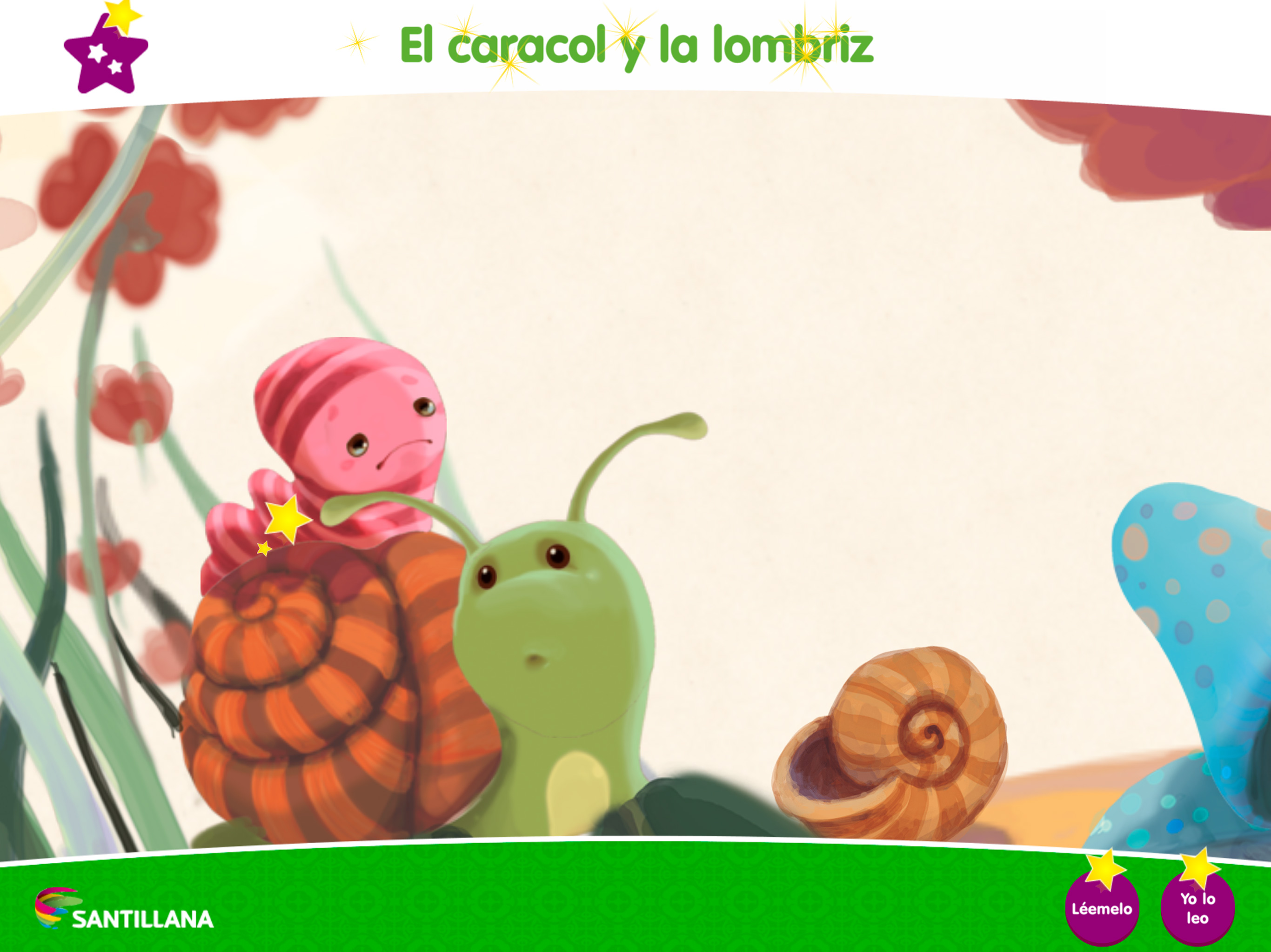 El caracol y la lombriz