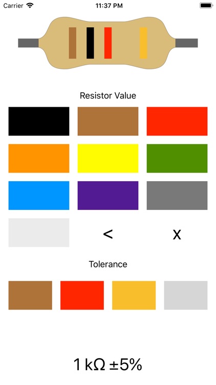 Resistor - Color Codes