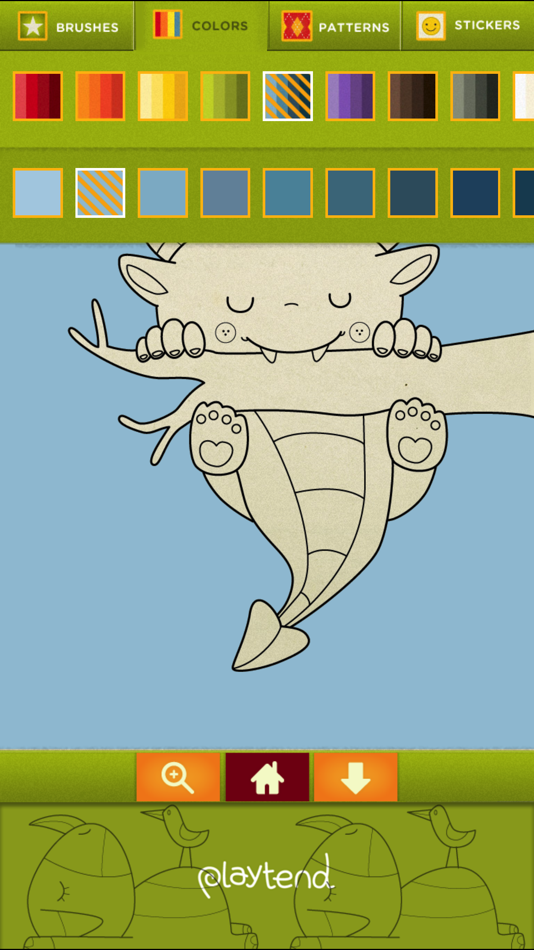 #3. Monster Coloring Book (iOS) Door: Playtend Apps LLP