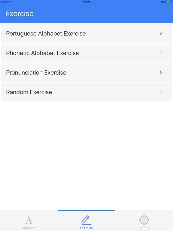 Screenshot #5 pour português - The Basic Alphabet