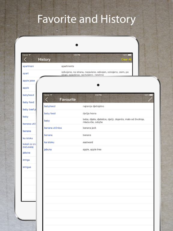Screenshot #6 pour Croatian English Dictionary +