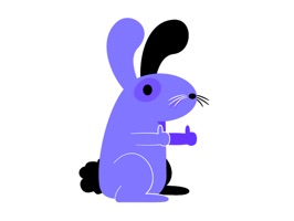 Buster The Bunny enjoys long hops down the beach, hanging out with his friends and eating carrots