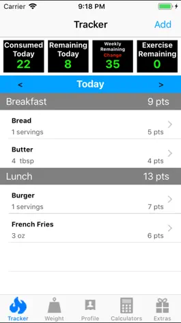 Game screenshot Smart Food & Weight Calculator mod apk