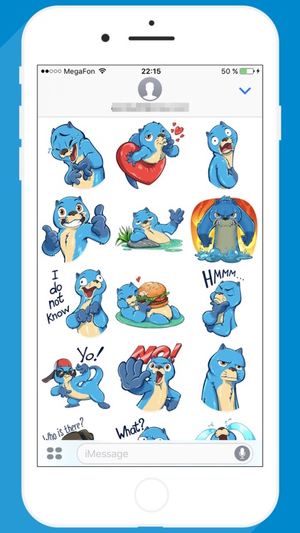 Blue Otter STiK Sticker Pack