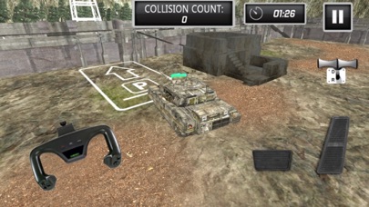 3D Ultimate Tank Parking Game screenshot 3