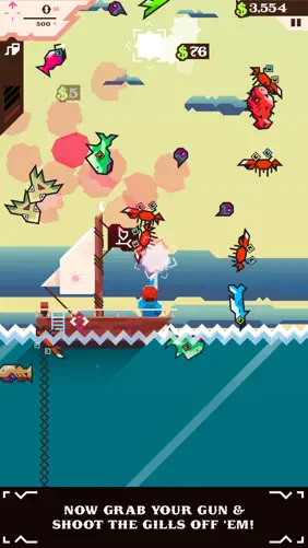 Ridiculous Fishing - A Tale of Redemption screenshot 4