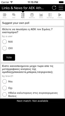 Game screenshot Links & News for AEK Athens apk