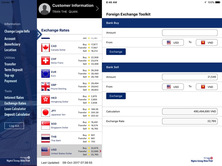VIET CAPITAL BANK screenshot-3