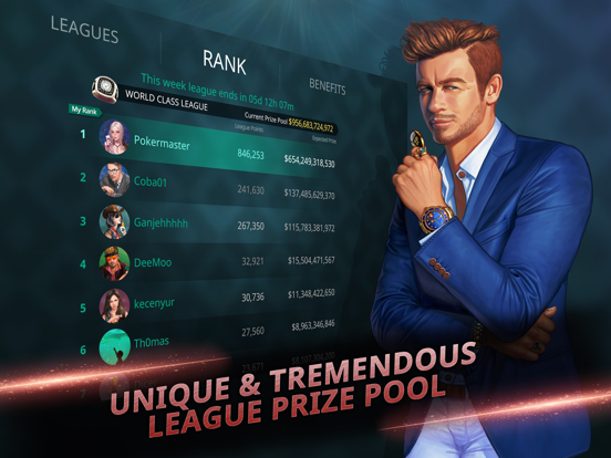 Screenshot #6 pour POKER Masters - Texas Hold'em