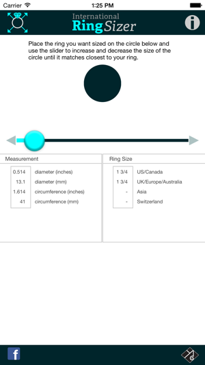 International Ring Sizer