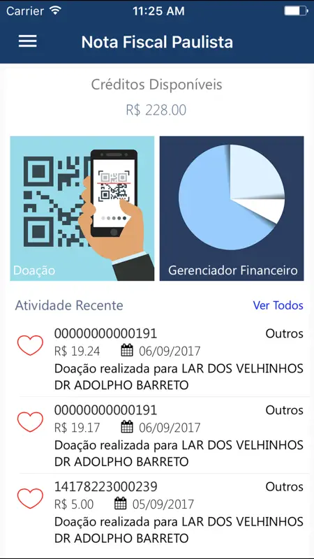 Nota Fiscal Paulista screenshot 1 of 5