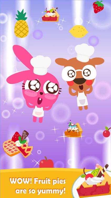 Purple Pink Fruit Pie Cooking screenshot-4