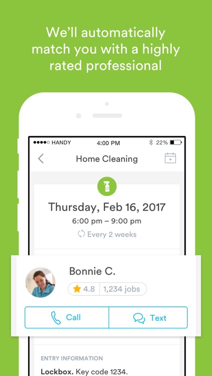 Handy - Book top-rated home cleaners & handymen