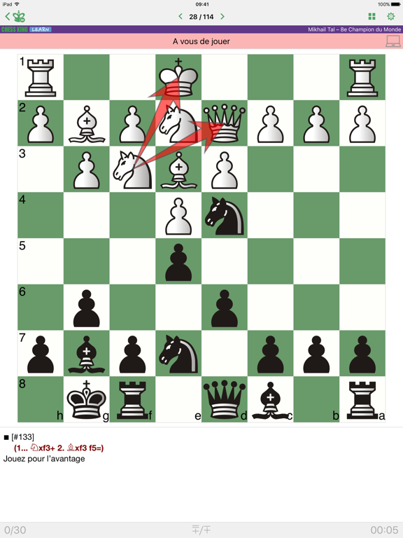 Screenshot #4 pour Mikhail Tal. Champion d'échec