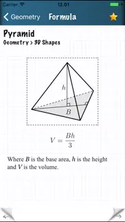 math formulas - ref. guide iphone screenshot 2