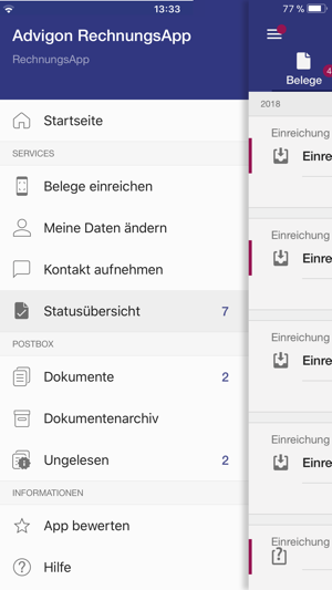 Advigon RechnungsApp(圖3)-速報App