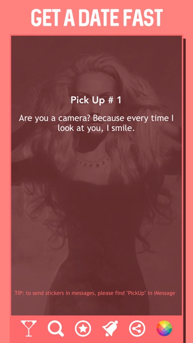 Screenshot #1 pour FLIRTY - Dating Tips & Tricks