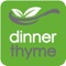 The Dinner Thyme Shopping App is used in conjunction with the Dinner Thyme service