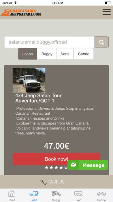 Jeep Safari screenshot 2