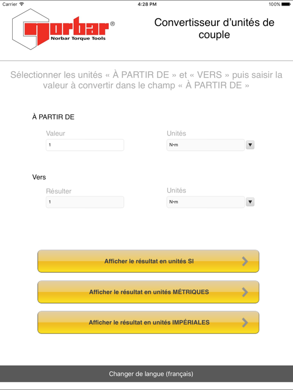 Screenshot #5 pour Torque Unit Calculator