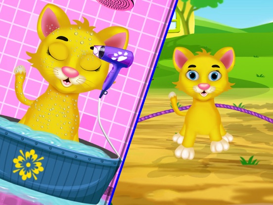 Kitty Care : Cute Pet Care iPad screenshot