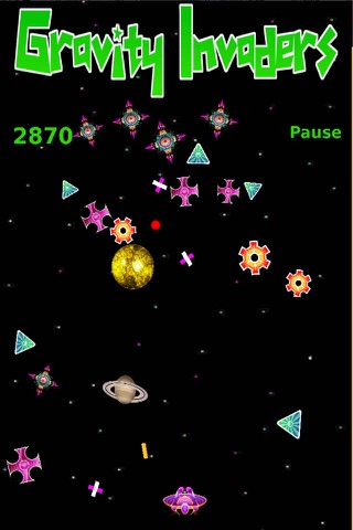 Gravity Invaders in space screenshot 3