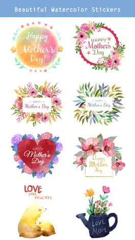 Game screenshot Watercolor Mother's Day Pack apk