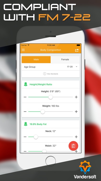 Army PRT - U.S. Army APFT Calculator