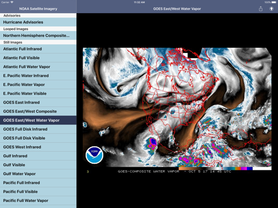 Screenshot #4 pour NOAA Global Weather Watch