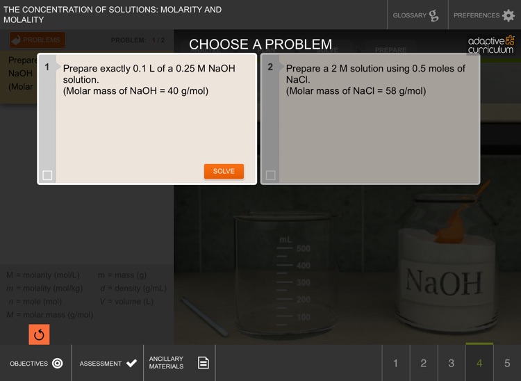 Molarity and Molality