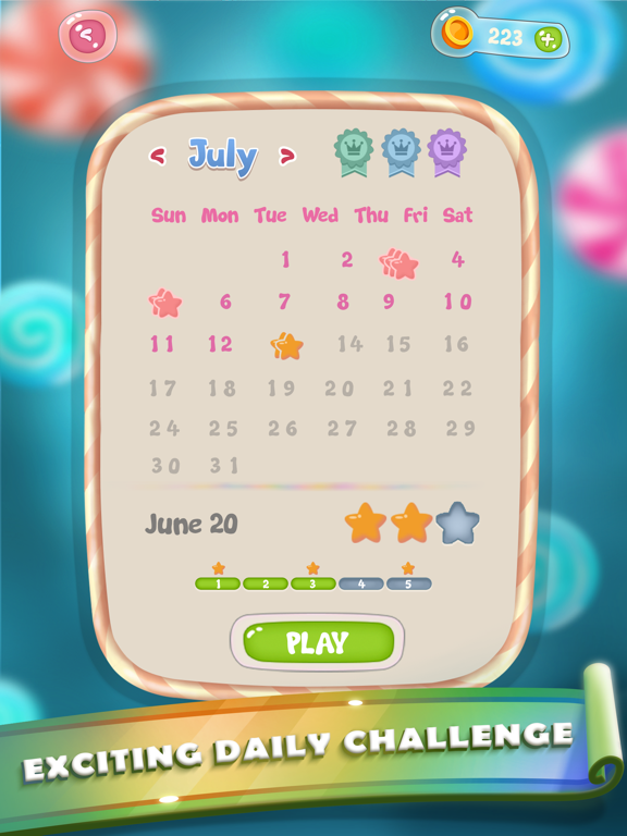 Screenshot #5 pour Word Candies: Candyland Mania