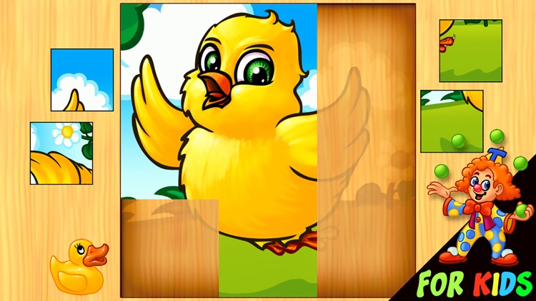 Animal Babies Block Puzzle