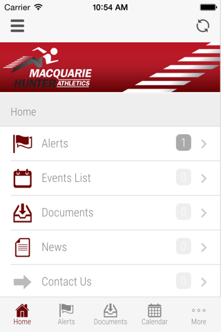 Macquarie Hunter Athletics Club - Sportsbag screenshot 2