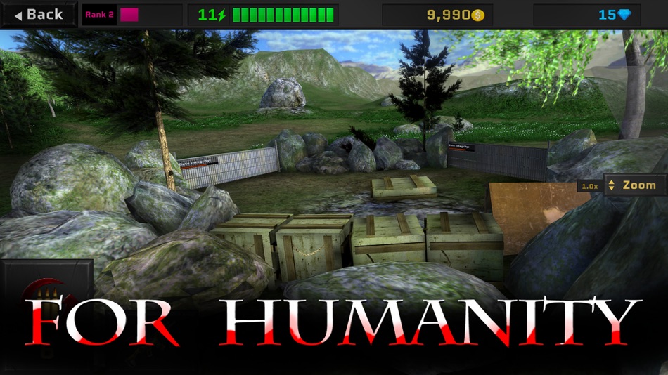 #4. Zombie Ops 3D Shooter (iOS) 由: Modern Alchemists