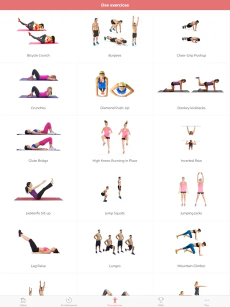 Programme fitness débutant